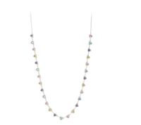 Collana Cuori Milano Donna in Argento Zircone 25279658 - 25279658